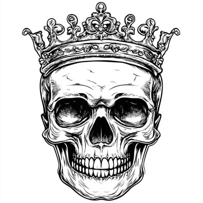 desenhos de caveiras com coroa para imprimir e colorir png 15 desenhos de caveiras com coroa para imprimir e colorir png 15