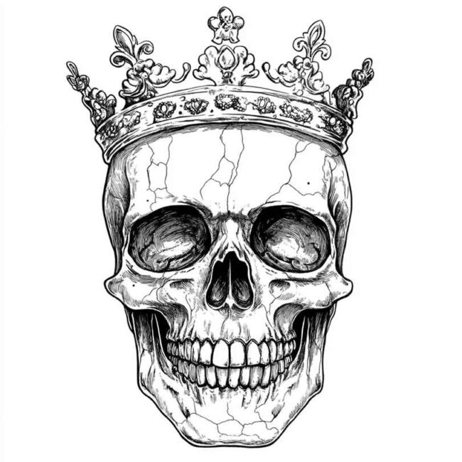 desenhos de caveiras com coroa para imprimir e colorir png 23 desenhos de caveiras com coroa para imprimir e colorir png 23