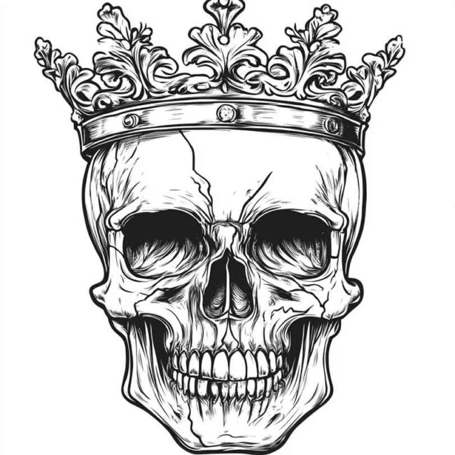 desenhos de caveiras com coroa para imprimir e colorir png 10 desenhos de caveiras com coroa para imprimir e colorir png 10