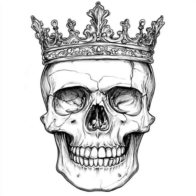 desenhos de caveiras com coroa para imprimir e colorir png 16 desenhos de caveiras com coroa para imprimir e colorir png 16