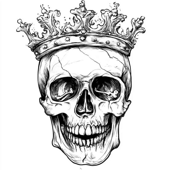 desenhos de caveiras com coroa para imprimir e colorir png 20 desenhos de caveiras com coroa para imprimir e colorir png 20