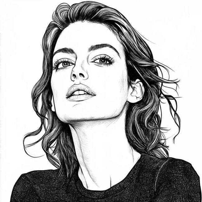 desenhos de Anne Hathaway para imprimir e colorir pintar 6 desenhos de Anne Hathaway para imprimir e colorir pintar 6