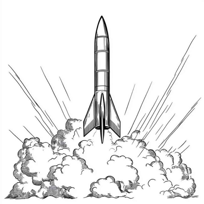 desenhos de missil para imprimir e colorir png 8
