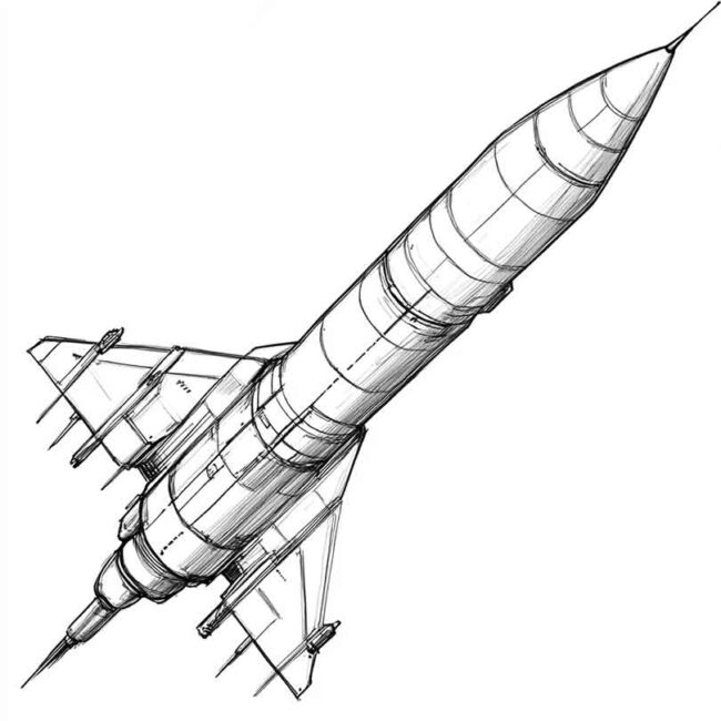 desenhos de missil para imprimir e colorir png 14
