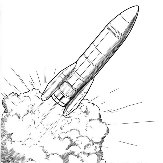 desenhos de missil para imprimir e colorir png 18