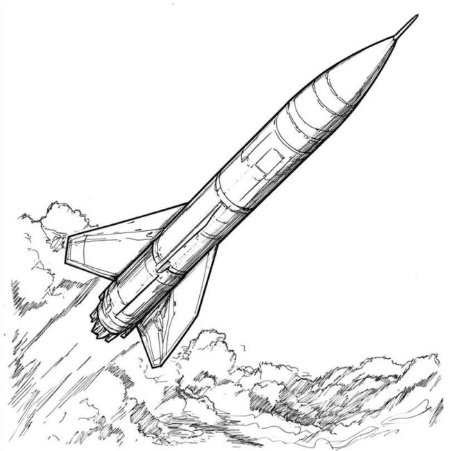 desenhos de missil para imprimir e colorir png 19