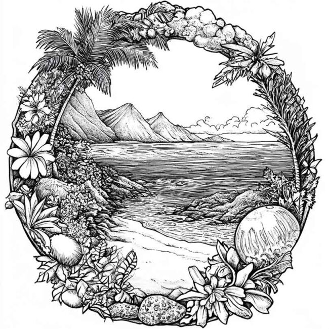 desenhos de oceania para imprimir e colorir 6