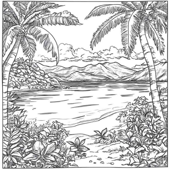 desenhos de oceania para imprimir e colorir 7