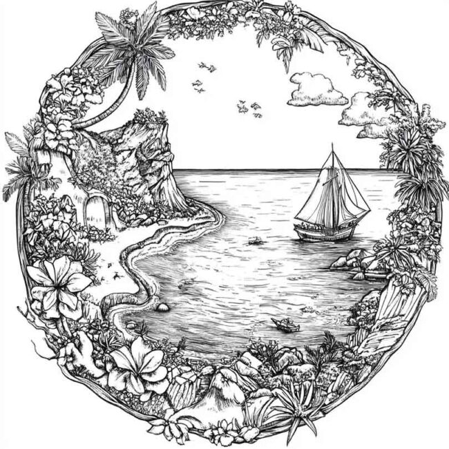 desenhos de oceania para imprimir e colorir 27