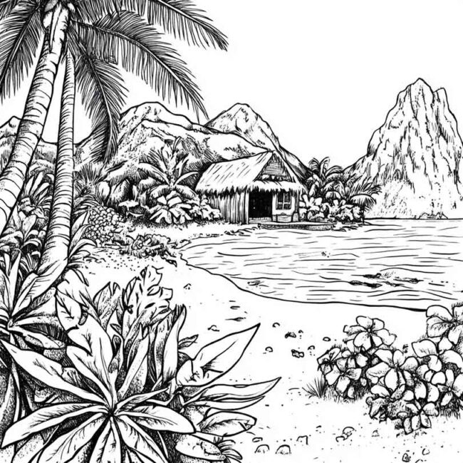 desenhos de oceania para imprimir e colorir 10
