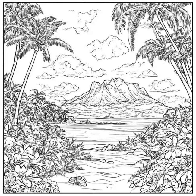 desenhos de oceania para imprimir e colorir 33