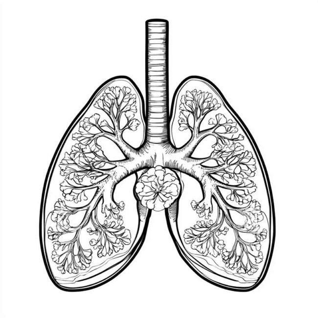 desenhos de pneumonia para imprimir e colorir 91