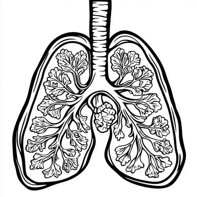 desenhos de pneumonia para imprimir e colorir 92