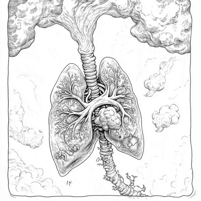 desenhos de pneumonia para imprimir e colorir 71