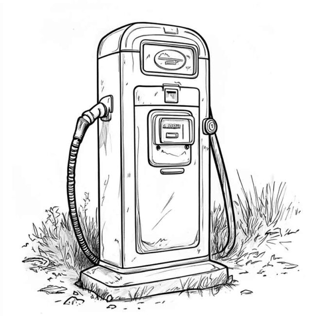 desenhos de bomba de gasolina para imprimir e colorir pintar png 43