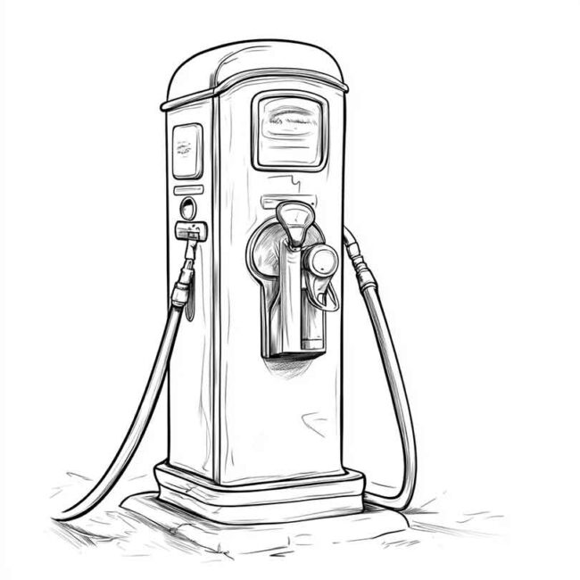 desenhos de bomba de gasolina para imprimir e colorir pintar png 31