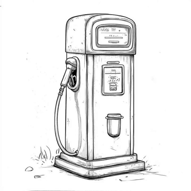 desenhos de bomba de gasolina para imprimir e colorir pintar png 38