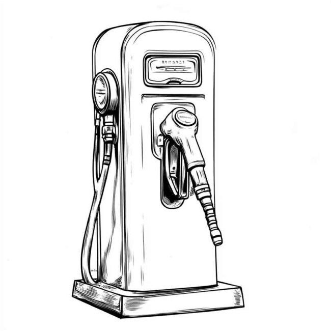 desenhos de bomba de gasolina para imprimir e colorir pintar png 41