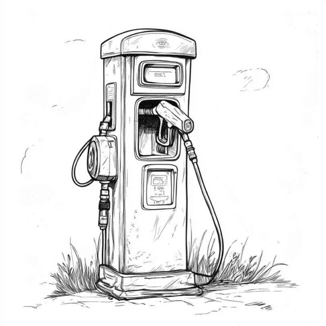 desenhos de bomba de gasolina para imprimir e colorir pintar png 27