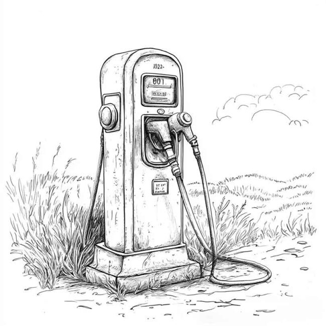 desenhos de bomba de gasolina para imprimir e colorir pintar png 40