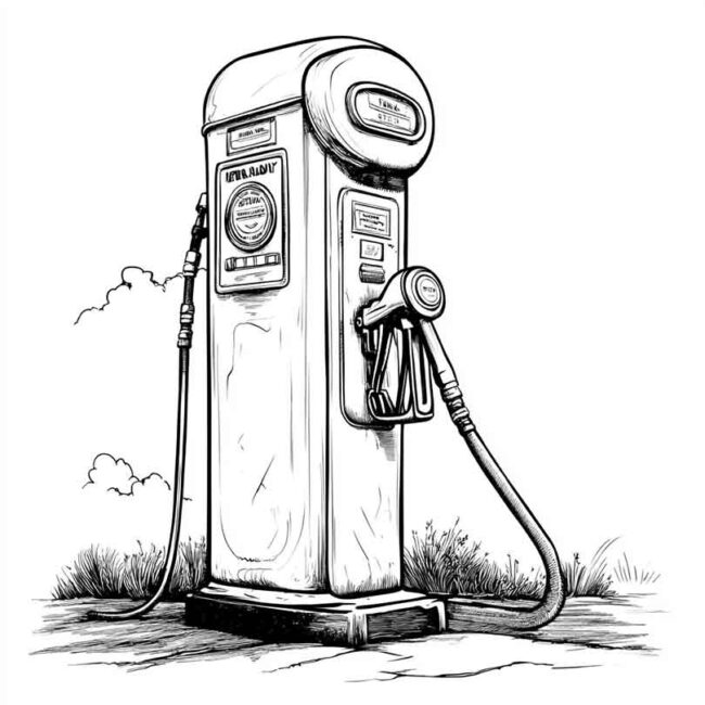 desenhos de bomba de gasolina para imprimir e colorir pintar png 24