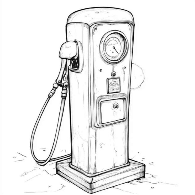 desenhos de bomba de gasolina para imprimir e colorir pintar png 42