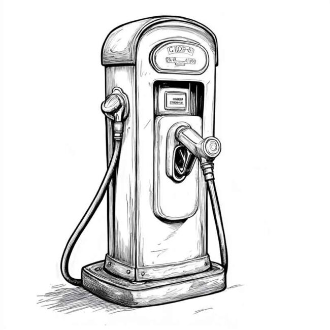 desenhos de bomba de gasolina para imprimir e colorir pintar png 22