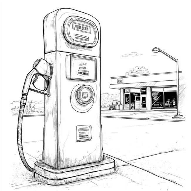 desenhos de bomba de gasolina para imprimir e colorir pintar png 35