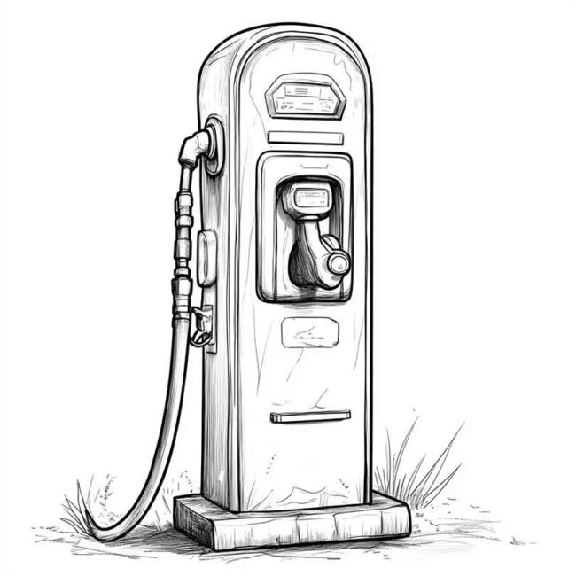 desenhos de bomba de gasolina para imprimir e colorir pintar png 26