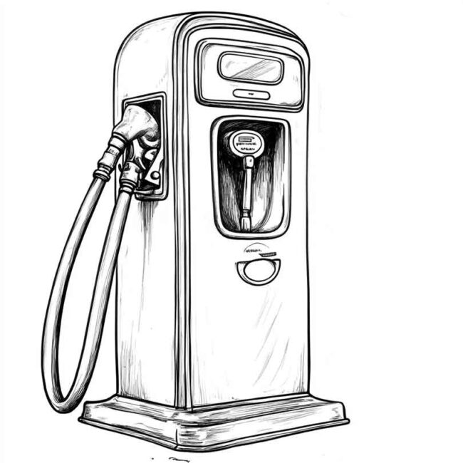 desenhos de bomba de gasolina para imprimir e colorir pintar png 13