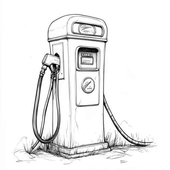 desenhos de bomba de gasolina para imprimir e colorir pintar png 15