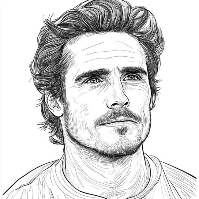 desenhos de christian bale para imprimir e colorir pintar png 9