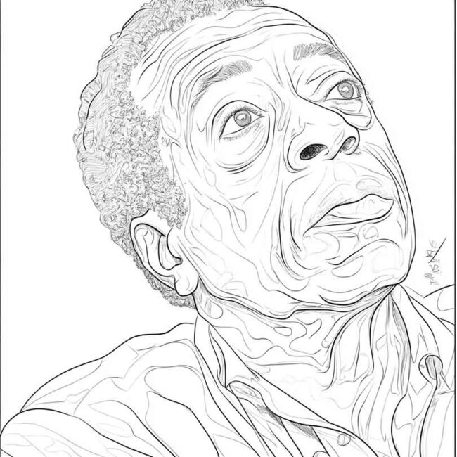 Desenhos da James Baldwin para Imprimir e Colorir 24 Desenhos da James Baldwin para Imprimir e Colorir 24