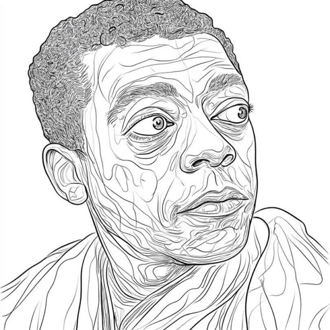 Desenhos da James Baldwin para Imprimir e Colorir 23 Desenhos da James Baldwin para Imprimir e Colorir 23