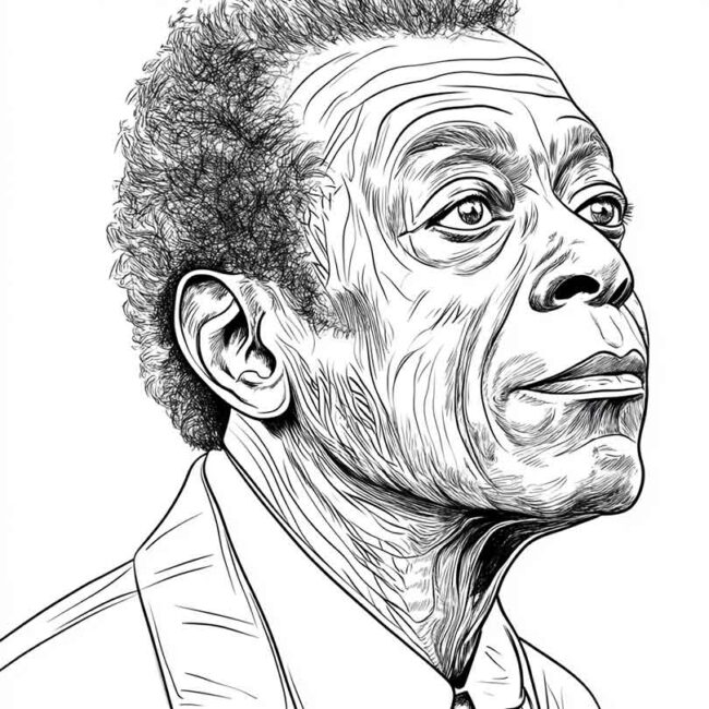 Desenhos da James Baldwin para Imprimir e Colorir 18 Desenhos da James Baldwin para Imprimir e Colorir 18