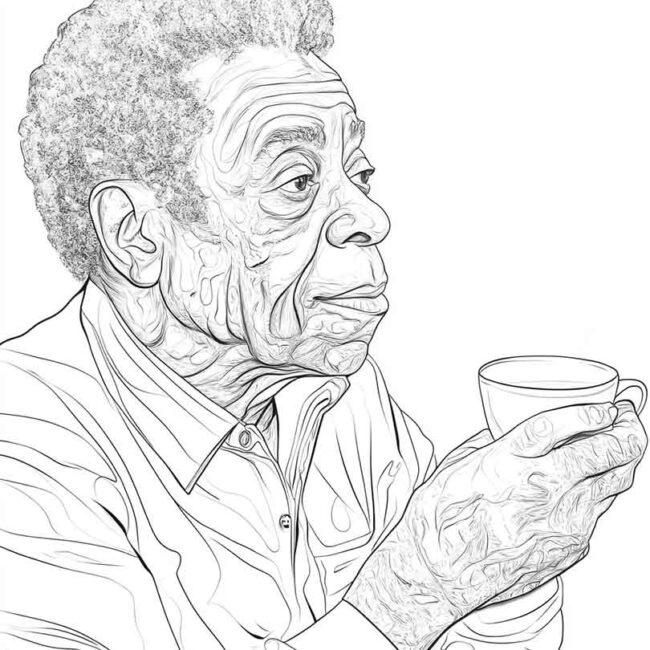 Desenhos da James Baldwin para Imprimir e Colorir 22 Desenhos da James Baldwin para Imprimir e Colorir 22