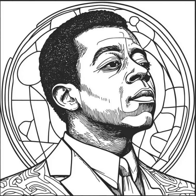 Desenhos da James Baldwin para Imprimir e Colorir 21 Desenhos da James Baldwin para Imprimir e Colorir 21