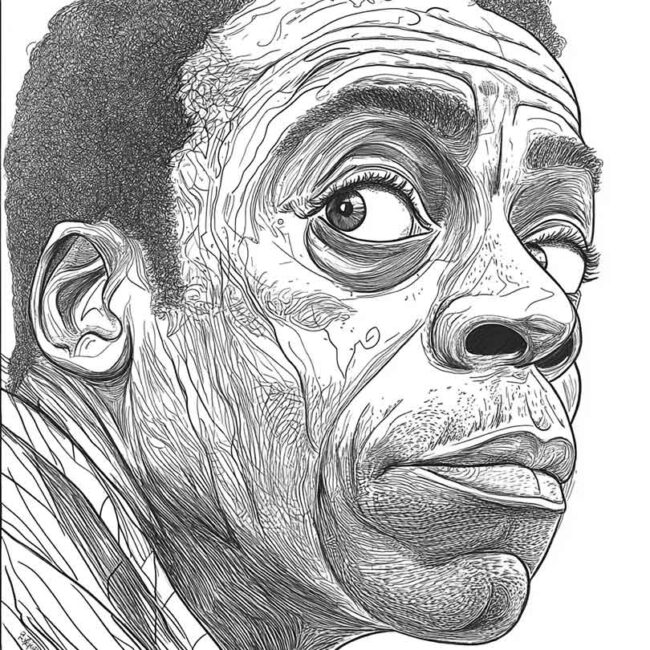 Desenhos da James Baldwin para Imprimir e Colorir 5 Desenhos da James Baldwin para Imprimir e Colorir 5