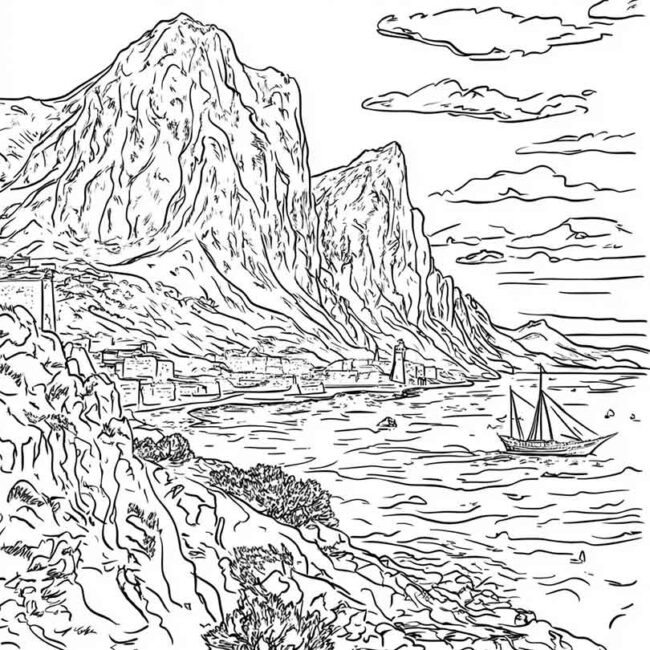 Desenhos de Estreito de Gibraltar para Imprimir e Colorir 8 Desenhos de Estreito de Gibraltar para Imprimir e Colorir 8