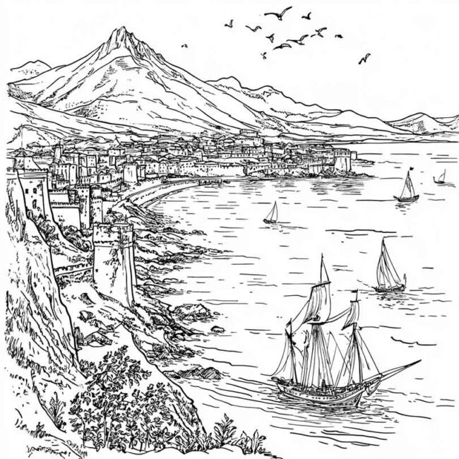 Desenhos de Estreito de Gibraltar para Imprimir e Colorir 9 Desenhos de Estreito de Gibraltar para Imprimir e Colorir 9