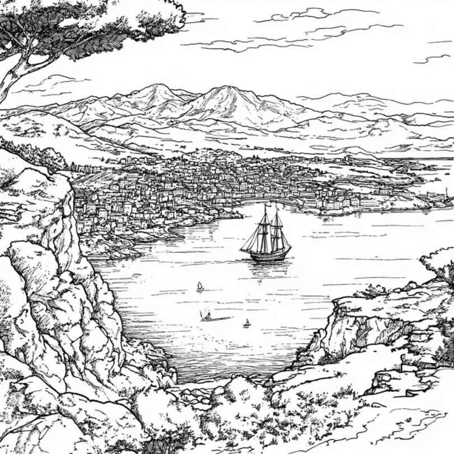 Desenhos de Estreito de Gibraltar para Imprimir e Colorir 5 Desenhos de Estreito de Gibraltar para Imprimir e Colorir 5