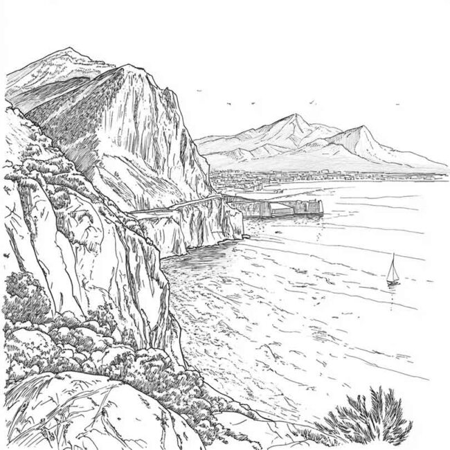 Desenhos de Estreito de Gibraltar para Imprimir e Colorir 10 Desenhos de Estreito de Gibraltar para Imprimir e Colorir 10