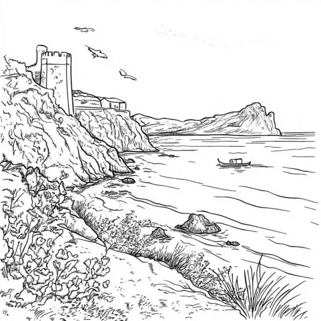 Desenhos de Estreito de Gibraltar para Imprimir e Colorir 16 Desenhos de Estreito de Gibraltar para Imprimir e Colorir 16