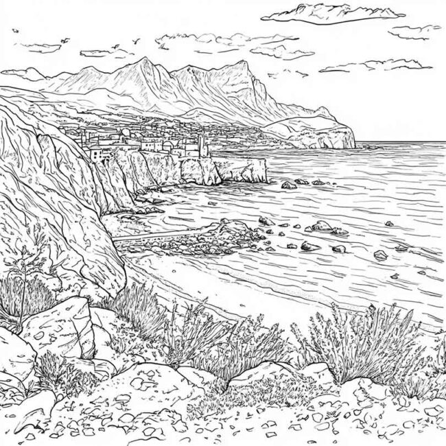 Desenhos de Estreito de Gibraltar para Imprimir e Colorir 4 Desenhos de Estreito de Gibraltar para Imprimir e Colorir 4