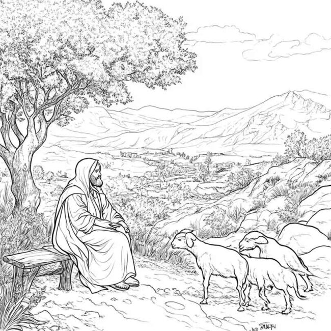Desenhos de Galileia para Imprimir e Colorir 8