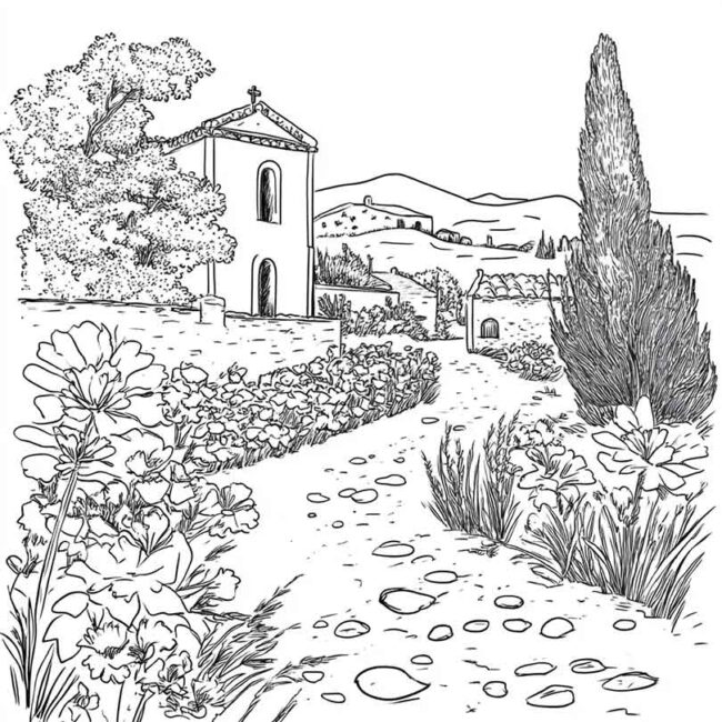 Desenhos de Galileia para Imprimir e Colorir 16