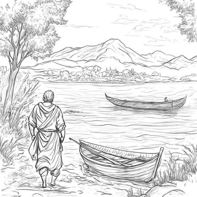 Desenhos de Galileia para Imprimir e Colorir 23