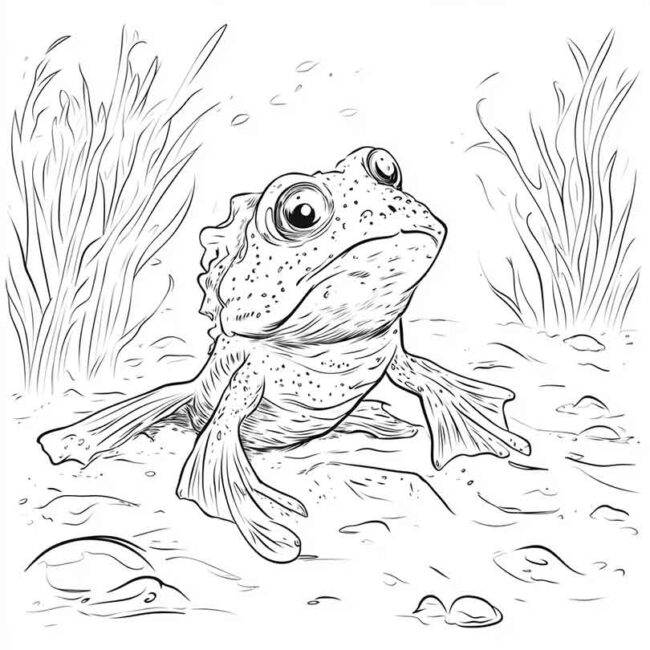 Desenhos de Mudskipper para Imprimir e Colorir 22 Desenhos de Mudskipper para Imprimir e Colorir 22