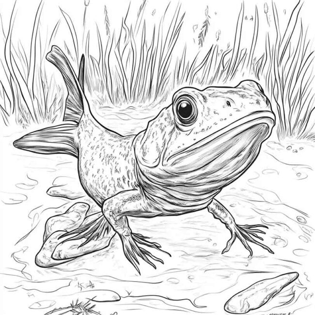 Desenhos de Mudskipper para Imprimir e Colorir 10 Desenhos de Mudskipper para Imprimir e Colorir 10