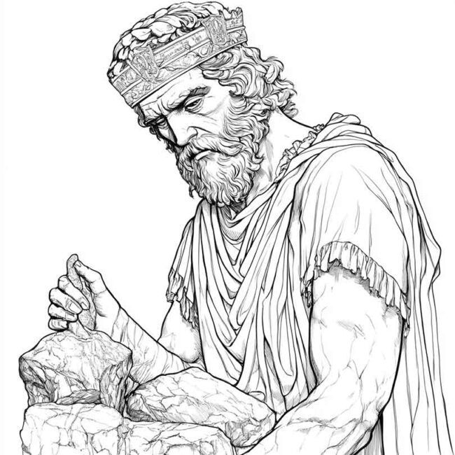 desenhos de edipo para imprimir e colorir png 22